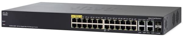 Cisco Switch Réseau Manageable SG350-28P